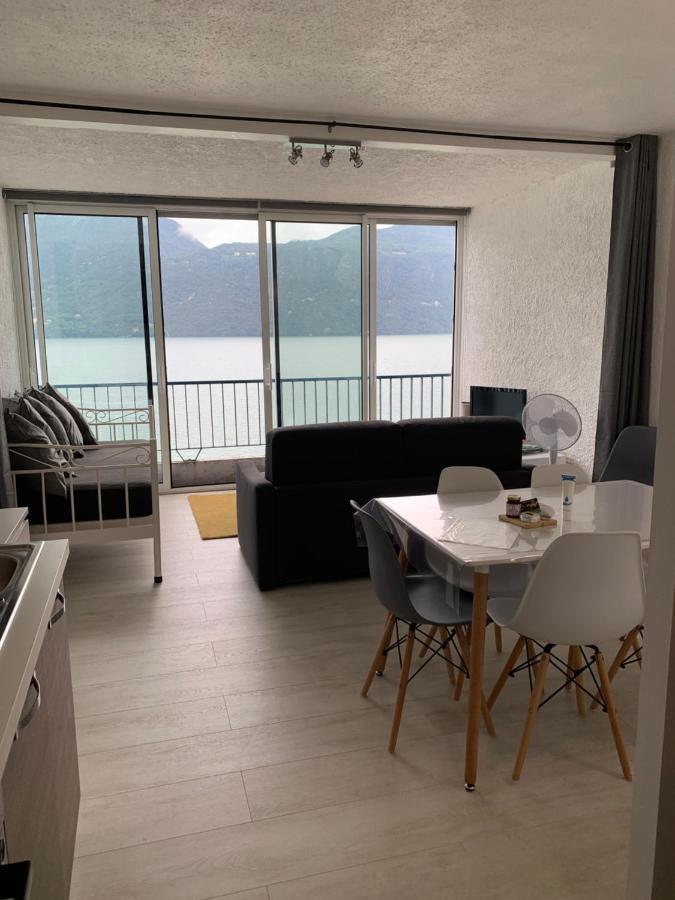Le Lamartine, Vue Magnifique Face Au Lac Du Bourget 엑스레뱅 외부 사진