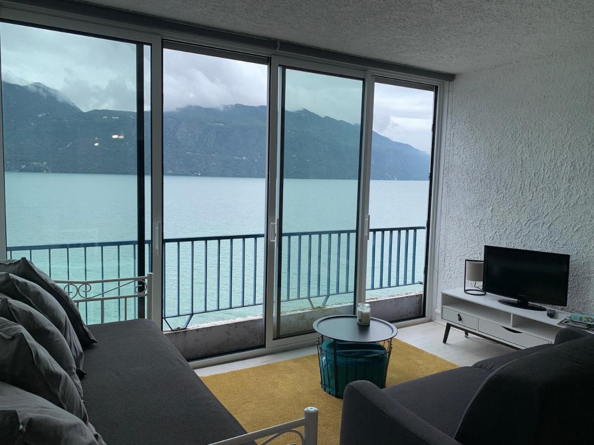 Le Lamartine, Vue Magnifique Face Au Lac Du Bourget 엑스레뱅 외부 사진