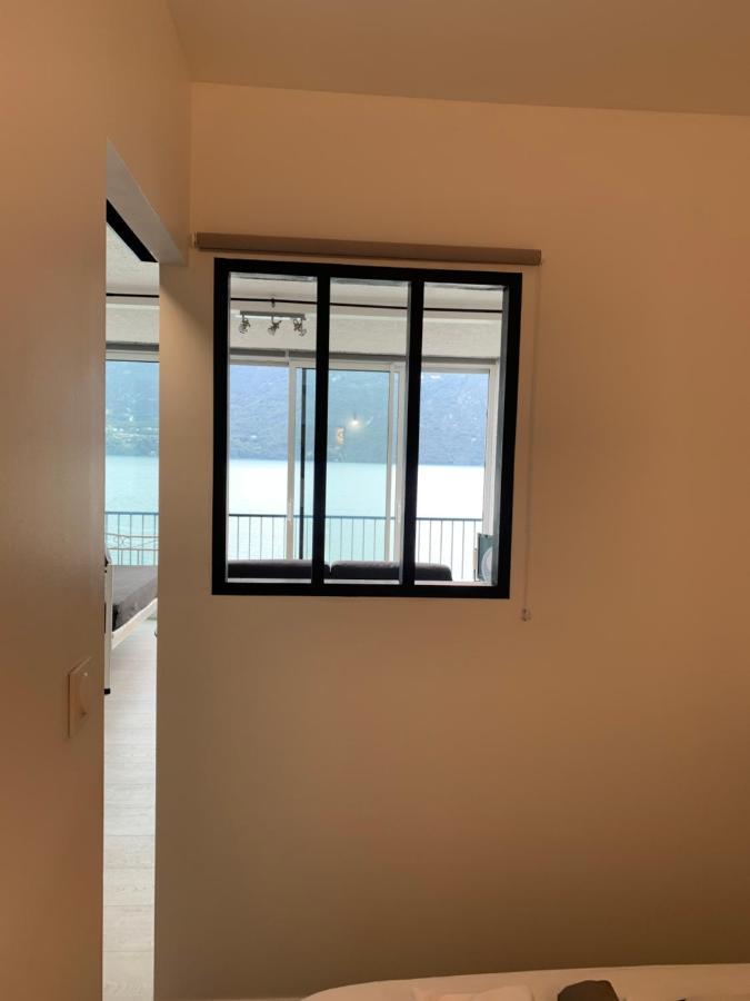 Le Lamartine, Vue Magnifique Face Au Lac Du Bourget 엑스레뱅 외부 사진