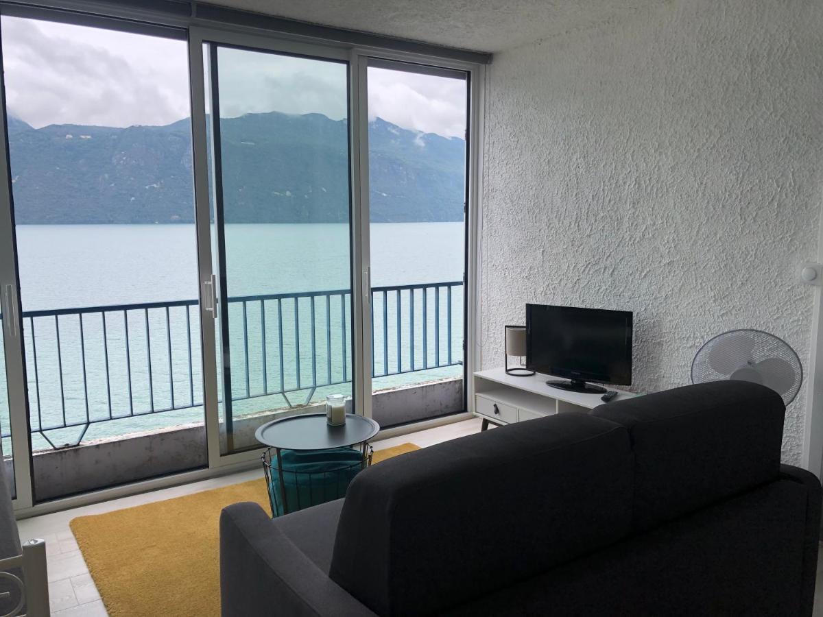 Le Lamartine, Vue Magnifique Face Au Lac Du Bourget 엑스레뱅 외부 사진